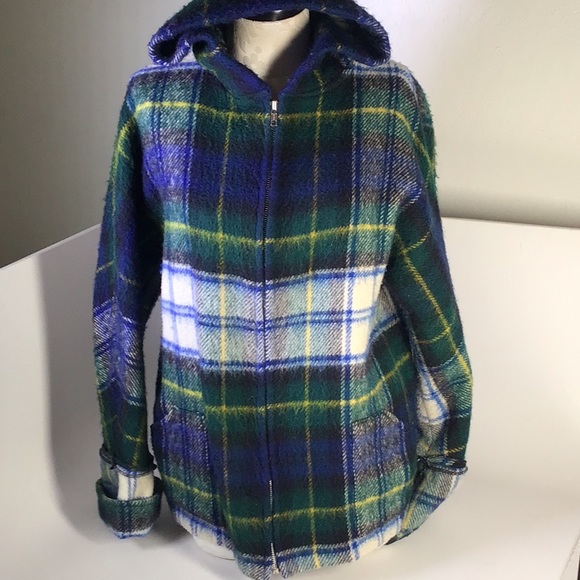 Vintage Westaway & Westaway 100% Pure Lambswool Green Scottish Sweater Vest Sz L - Picture 3 of 11